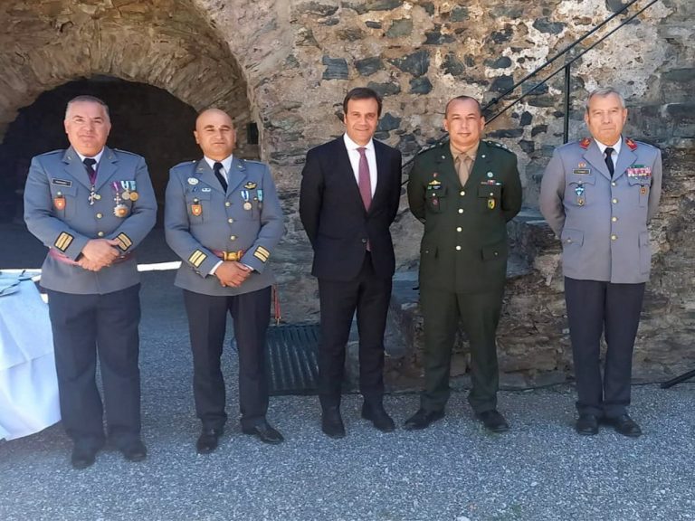Militar brasileiro participa das comemorações dos 39 anos de recriação do Museu Militar de Bragança em Portugal