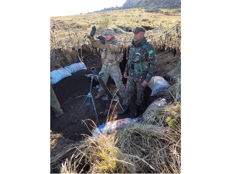 Sargento do Exército Brasileiro participa de Exercício no Terreno com a Escola de Sargentos do Exército Argentino