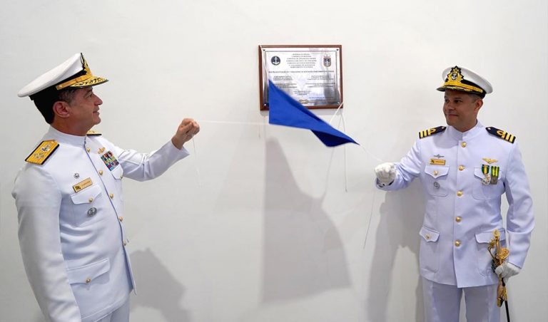 Comandante da Marinha preside cerimônia de ativação do 1º Esquadrão de Aeronaves Remotamente Pilotadas