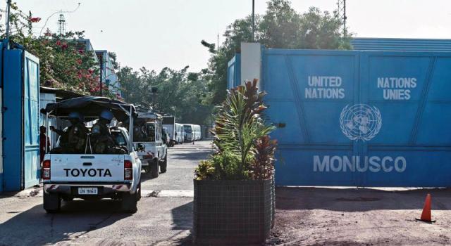 Ataques à Missão da ONU para a Estabilização na República Democrática do Congo (MONUSCO)