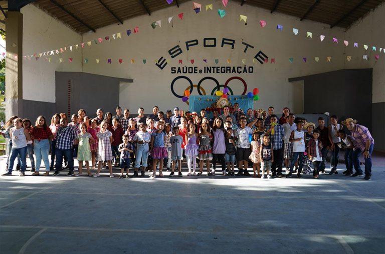 Centro de Instrução Almirante Alexandrino organiza festa junina para as crianças do PROFESP