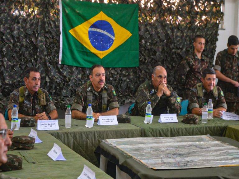 Comandante Militar do Nordeste faz visita operacional à Operação Guararapes no Ceará