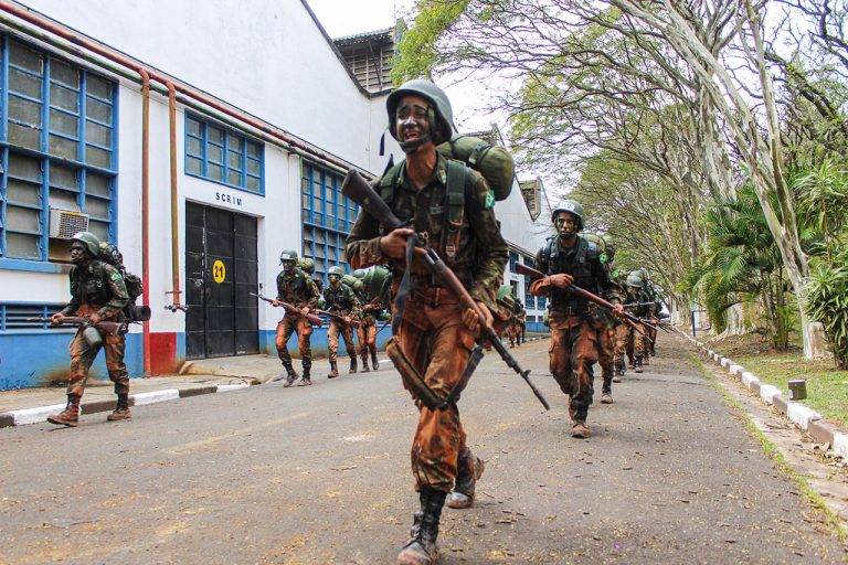 Arsenal de Guerra de São Paulo realiza marcha 16 km do Curso de Formação de Cabos