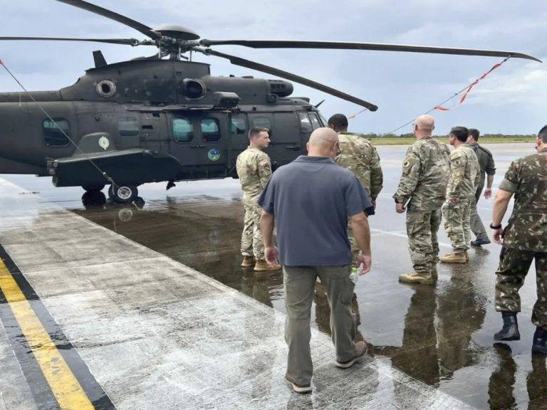 Brigada de Selva recebe autoridades do Brasil e dos Estados Unidos para o planejamento da CORE 2023