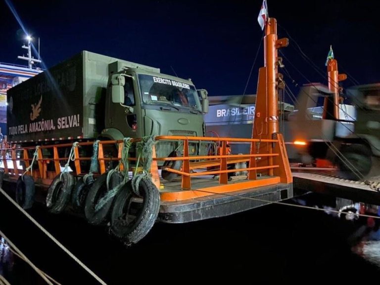 12º Batalhão de Suprimento iniciou o Plano Geral de Transporte do Eixo Amazônico na Operação Tucandeira