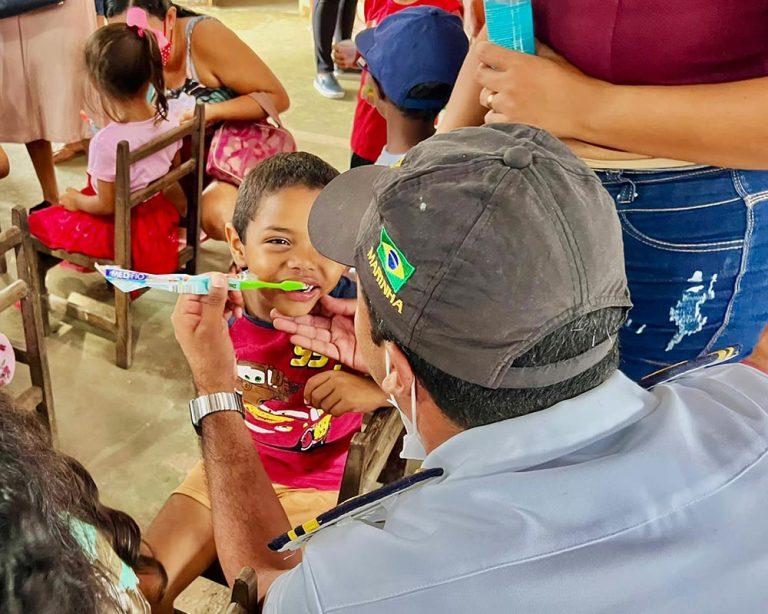 Marinha apoia ação social da Cruz Vermelha, no Maranhão
