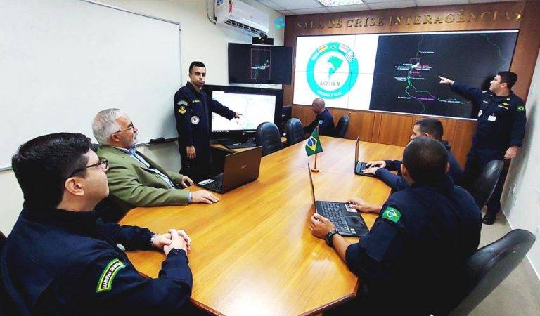 COMPAAz participa de Exercício de Controle Naval do Tráfego Marítimo durante a Operação “ACRUX X/2022”
