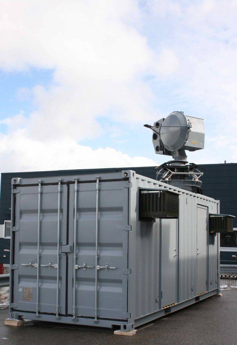 Radar de Controle de Tiro CEROS 200 da Saab chega aos EUA para teste e demonstração