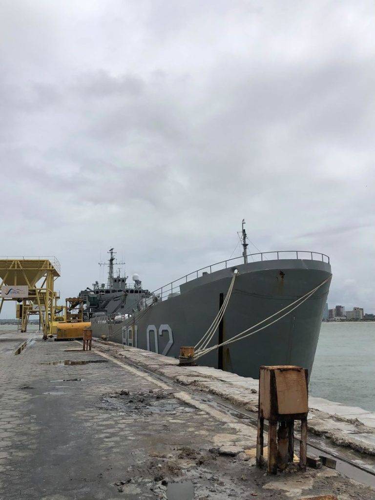 Navio da Marinha Mexicana realizou visitação pública em Alagoas