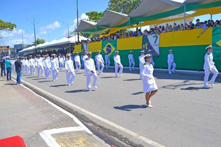 Capitania dos Portos de Alagoas participa do Desfile Cívico-Militar da Independência