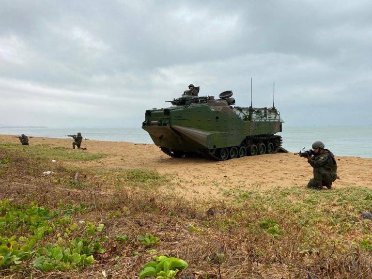Fuzileiros Navais de 12 Países desembarcaram em Itaoca/ES
