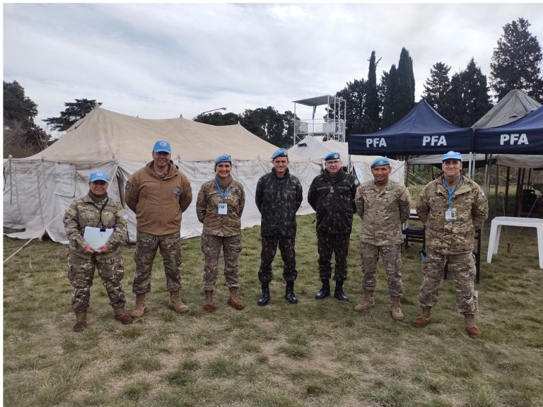 Na Argentina, militares do Exército Brasileiro ministram Curso de Coordenação Civil Militar