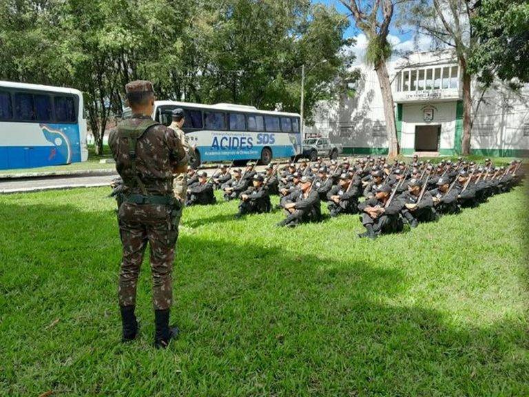 Batalhão de Infantaria apoia a formação de oficiais da PM de Pernambuco