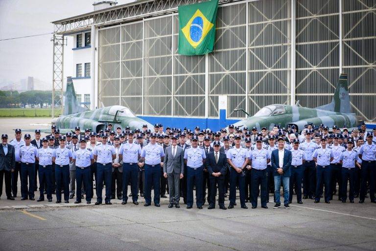 Comandante da Força Aérea faz palestra para Veteranos, em São Paulo (SP)