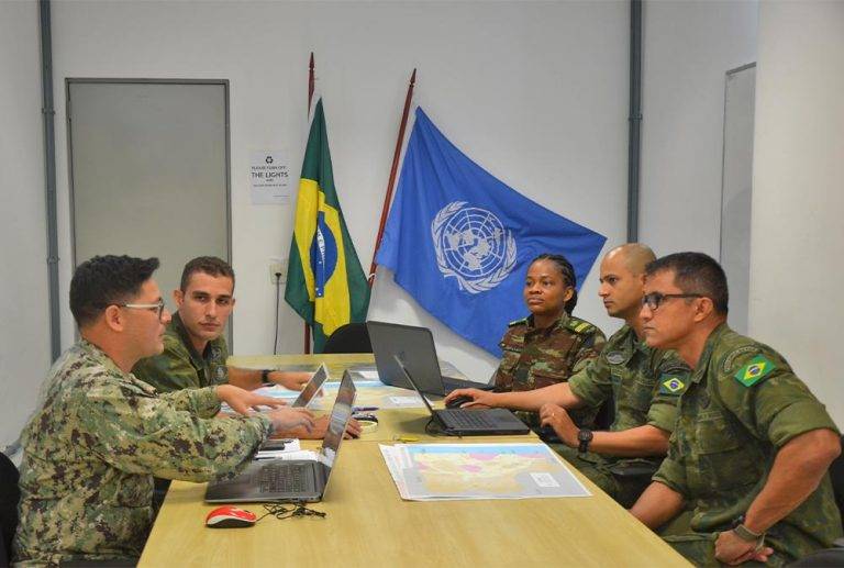 Marinha realiza Curso Internacional de Operações de Paz Ribeirinhas