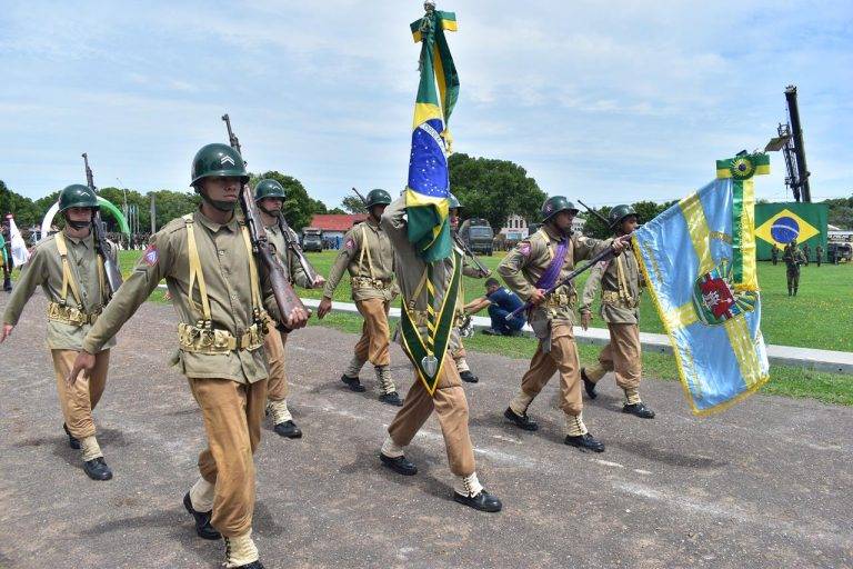 Batalhão Febiano celebra seus 80 anos em Aquidauana (MS)