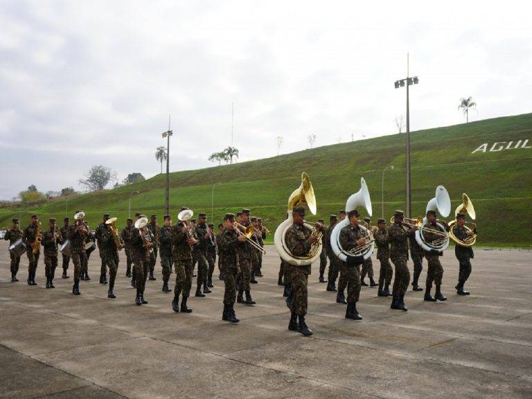 109 anos da Banda de Música do Batalhão de Comando e Serviços da Academia Militar das Agulhas Negras