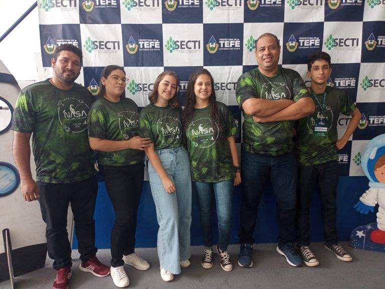 Pólo de ensino à distância do Colégio Militar de Manaus na Guarnição de Tefé participa da 11ª edição do NASA