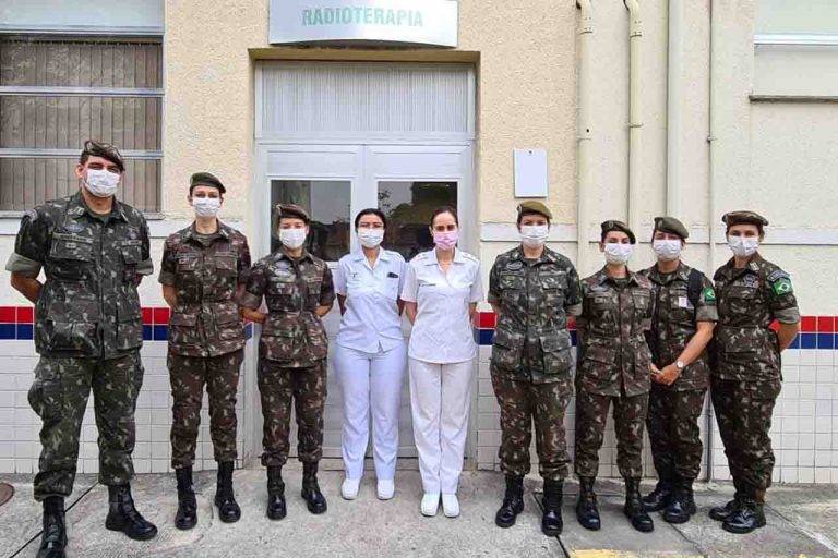 Hospital Central do Exército coopera com Estágio Avançado de Proteção Radiológica