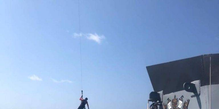 Marinha do Brasil realiza operação com a Força Aérea Brasileira