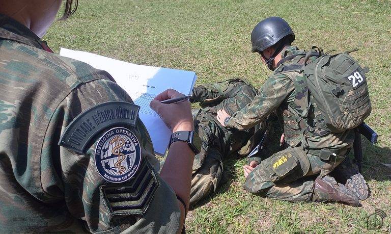 Curso de Medicina Operativa prepara militares para atuar em Operações de Paz da ONU