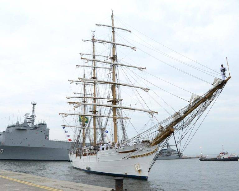 Navio Cisne Branco chega em Natal e terá Visitação Pública nesse domingo
