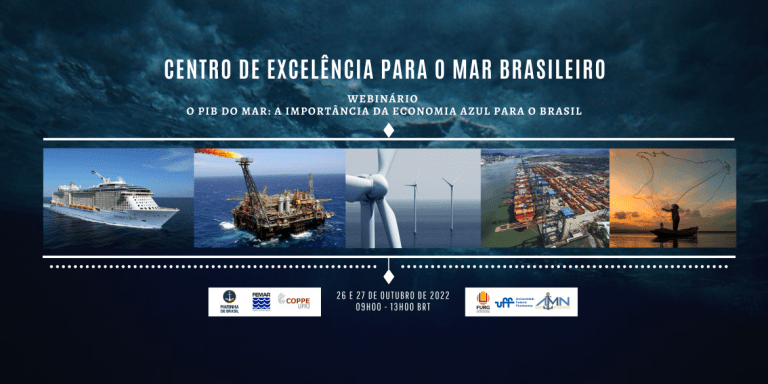Webinário “O PIB do Mar” vai debater a importância da Economia Azul para o Brasil