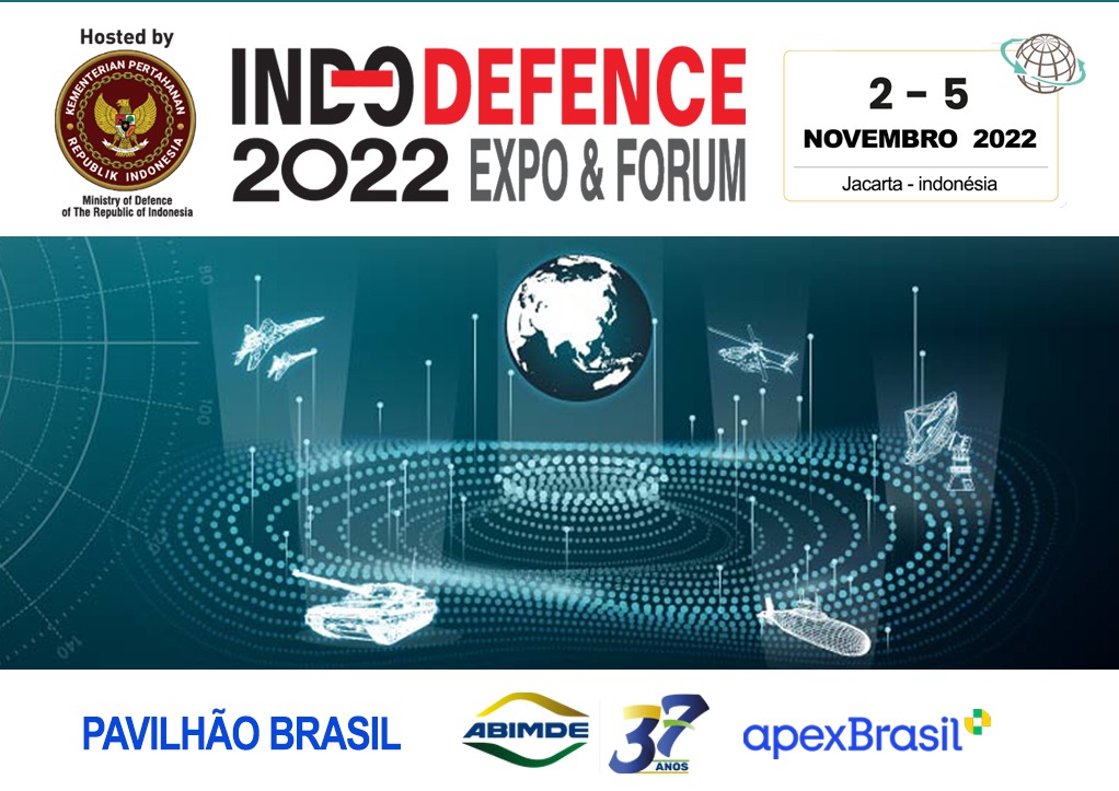 ABIMDE e 18 empresas expõem tecnologia brasileira de Defesa e Segurança na Indonésia