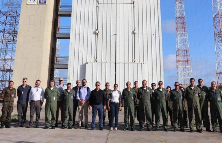 Ministério da Infraestrutura, EMAER e COMGAP visitam obra da COMARA em Alcântara