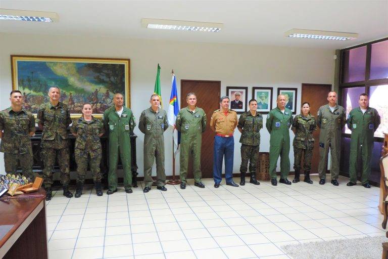 II COMAR recebe visita do Corpo de Bombeiros do estado do Pernambuco