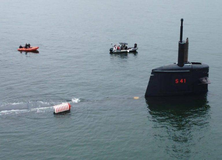 Submarino “Humaitá” realiza teste de Imersão Estática em Itaguaí