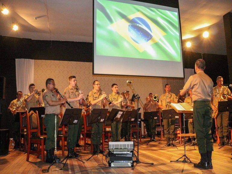 Brigada Patrício Corrêa da Câmara realiza concerto Musical em comemoração ao seu centenário