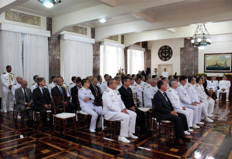 Cerimônia de ativação do Instituto Naval de Pós-Graduação