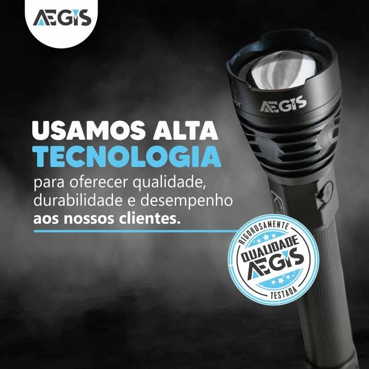 AEGIS: Primeira indústria de lanterna tática e de armamento 100% brasileira