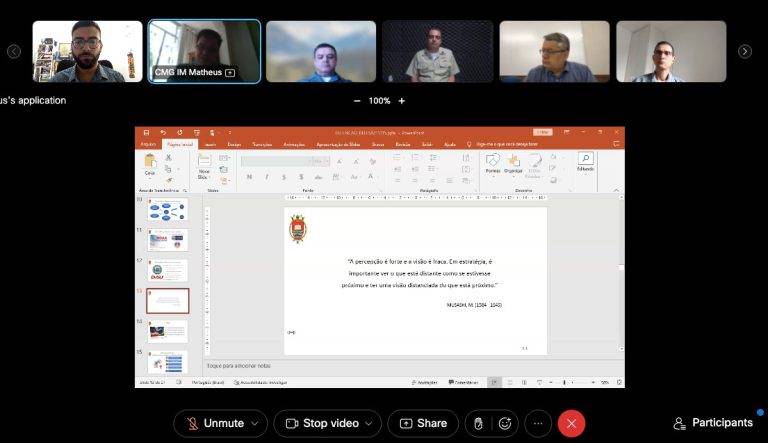 Apresentação das teses e dissertações dos Oficiais-alunos dos Cursos de Altos Estudos Militares