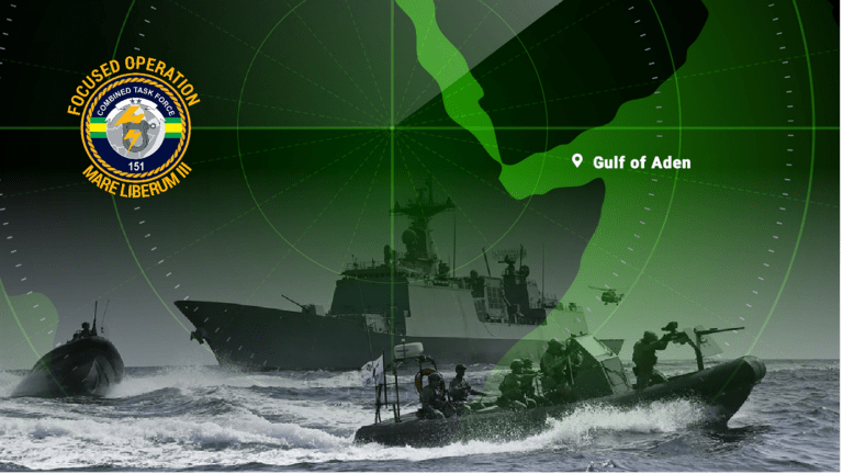 Combined Task Force 151 realizará Força Tarefa de combate à pirataria em janeiro de 2023