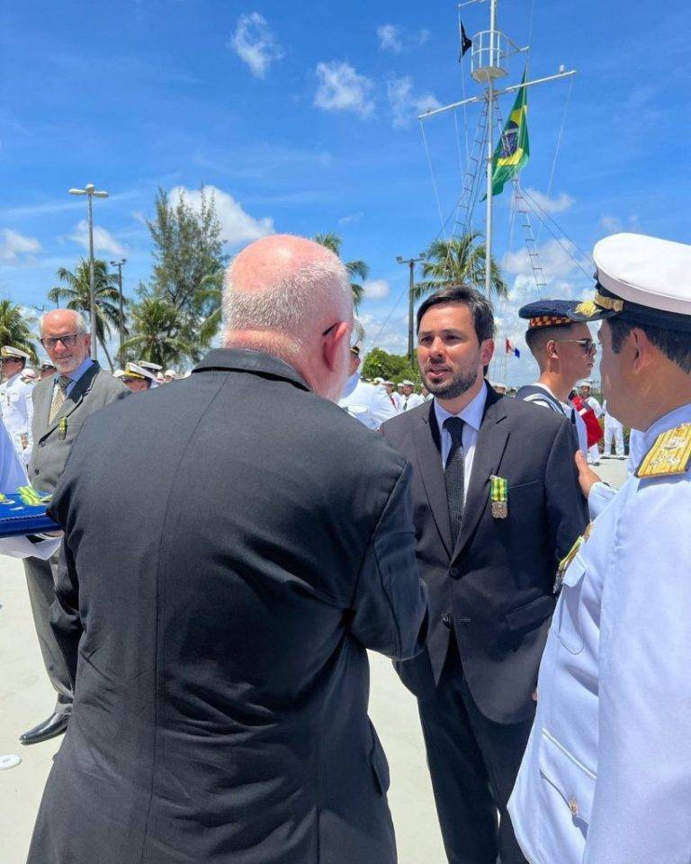 Presidente da SOAMAR-PB recebe Medalha do Mérito Tamandaré em Natal-RN