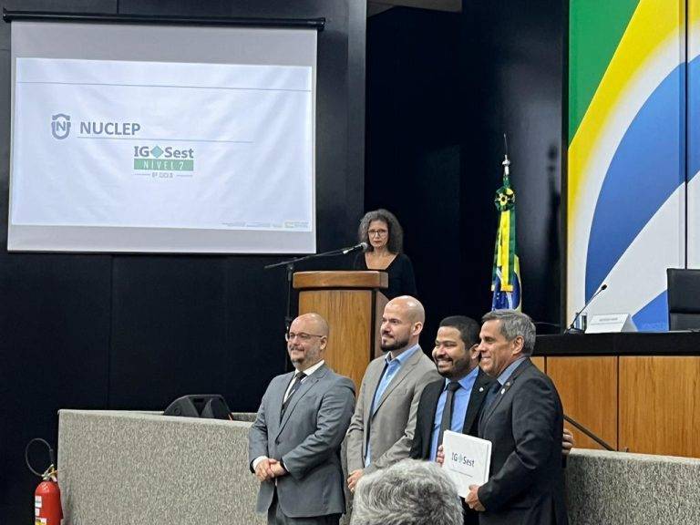 NUCLEP é certificada com nota 9,5 no nível 2 no 6º ciclo do IG-SEST