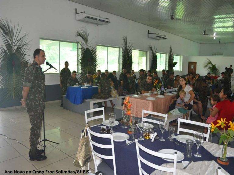 O Ano novo dos militares em Serviço