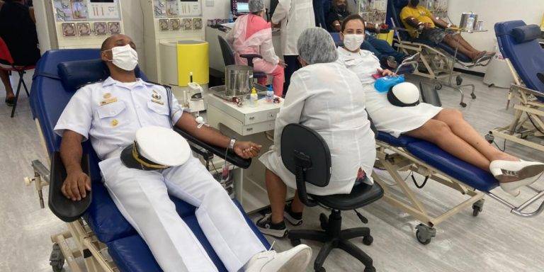 Hospital Naval de Recife realiza Campanha de Doação de Sangue alusiva à Semana da Marinha