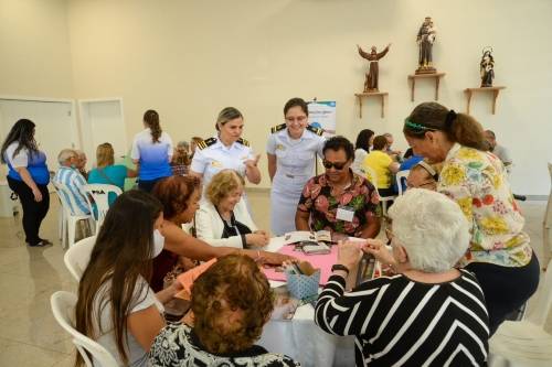 Hospital Naval de Brasília promove Natal da Pessoa Idosa