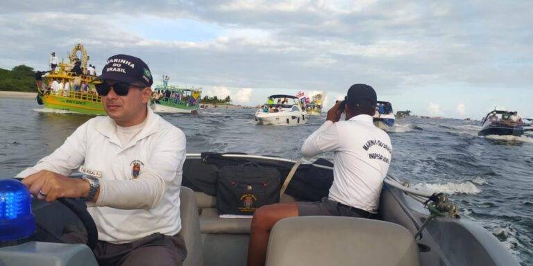 Capitania dos Portos de Pernambuco apoia procissão marítima