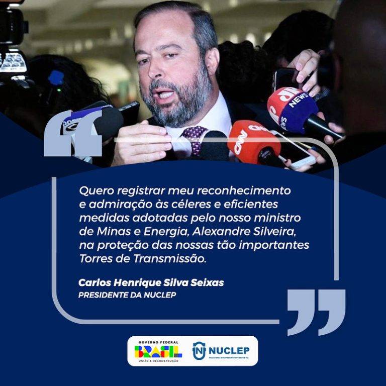 NUCLEP PARABENIZA E SE ORGULHA DO SEU NOVO MINISTRO