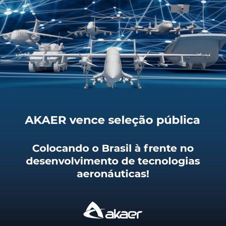 Akaer vence seleção pública para o desenvolvimento de tecnologia aeronáutica
