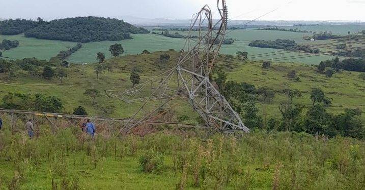 Brasil teve 16 torres de energia danificadas e 4 derrubadas em janeiro
