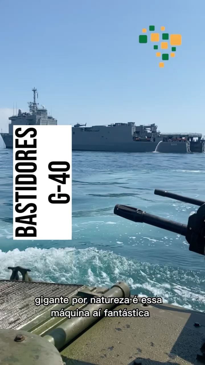 Bastidores do NDM Bahia G-40

O Navio Doca Multipropósito Bahia é um navio de as...