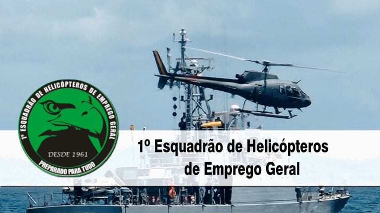 Aspirantex 2023 – 1º Esquadrão de Helicópteros de Emprego Geral realiza pouso a bordo do NDM BAHIA G-40