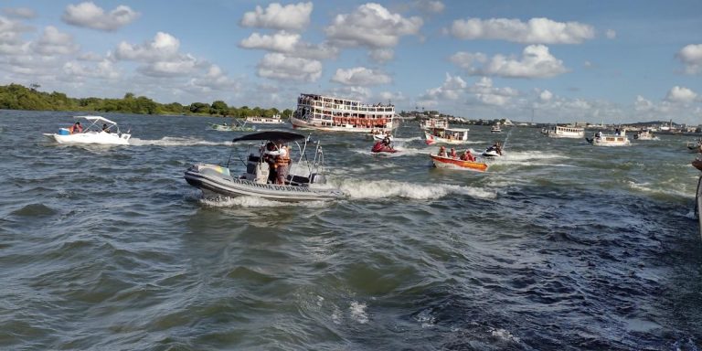 Agência Fluvial de Penedo apoia procissão fluvial de Bom Jesus dos Navegantes em Propriá, SE