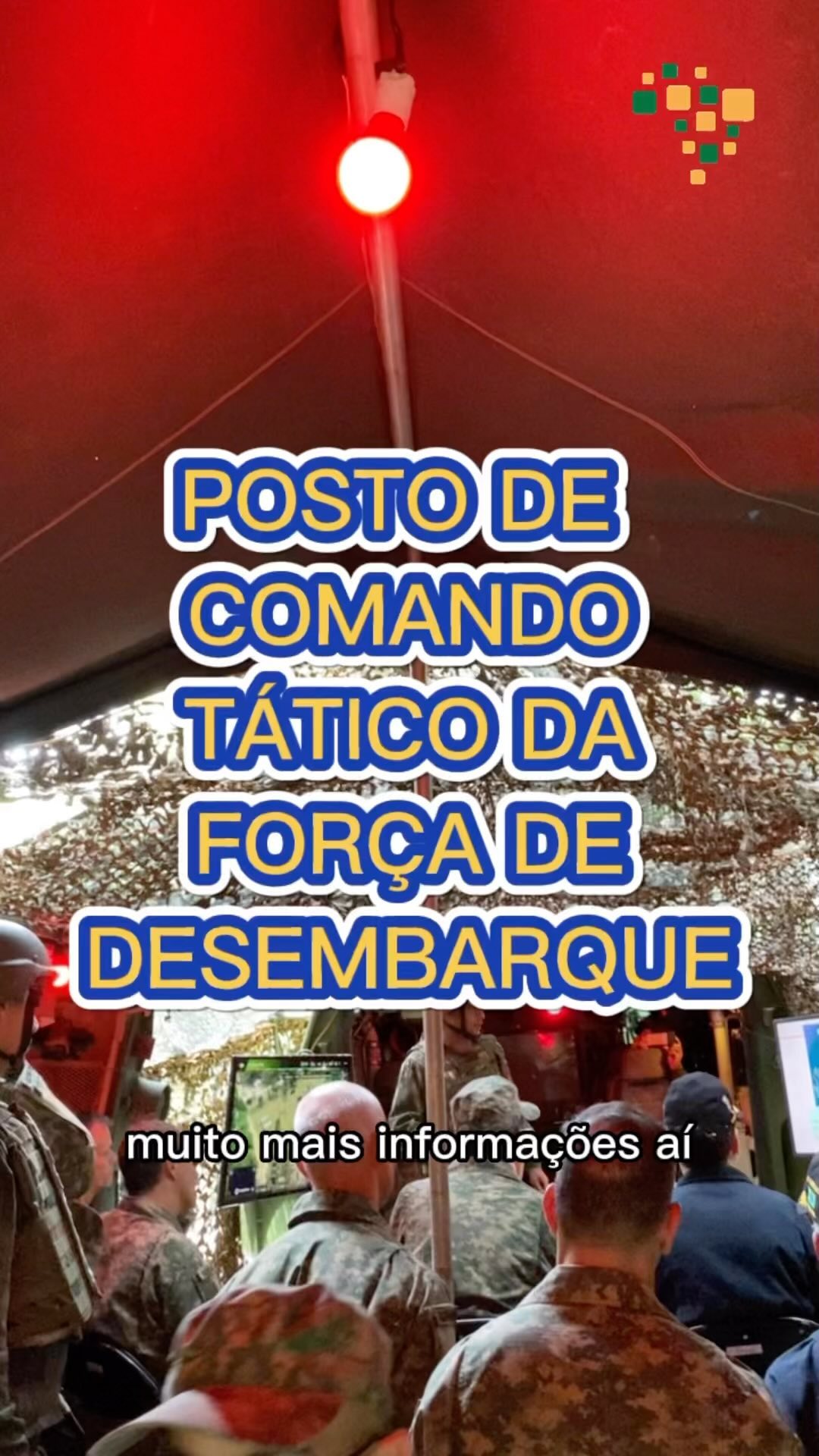 Posto de Comando Tático da Força de Desembarque dos Fuzileiros Navais O Assalto...