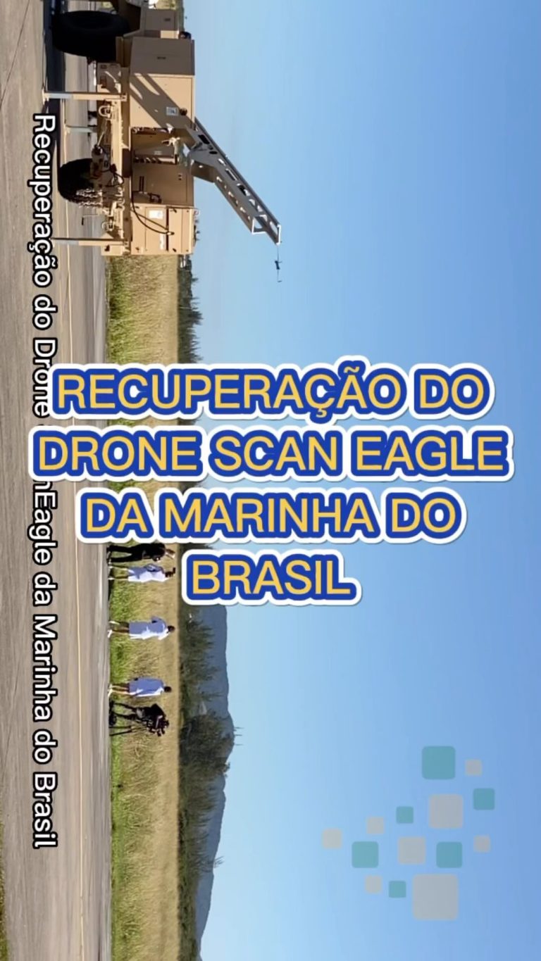 Recuperação do drone ScanEagle da Marinha do Brasil.

As aeronaves remotamente p...